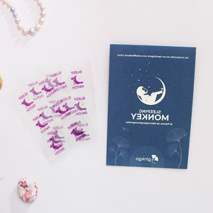 Etiqueta privada personalizada Sleep Helper Pegatinas naturales para dormir parche para dormir buenas noches con melatonina e ingredientes naturales - Product Image 3