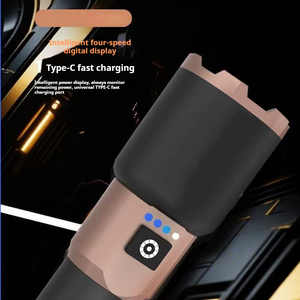 20 Wát Xách Tay Trắng laser ánh sáng mạnh mẽ phạm vi rộng Đèn pin khuyến mãi chung có thể sạc lại hợp kim nhôm đèn pin - Product Image 4