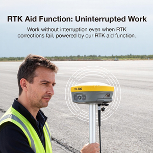 Kit complet TopTech High <span class=keywords><strong>Target</strong></span> TK300 avec équipement de radio-réflexion 5W, station de base et mobile GNSS RTK avec radio externe et station totale - Product Image 6