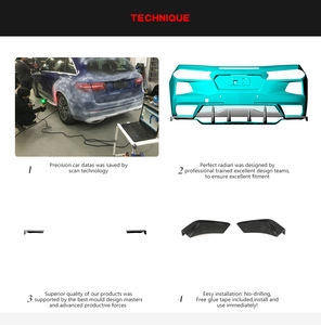 Séparateur de pare-chocs arrière C8 en Fiber de carbone pour <span class=keywords><strong>Chevrolet</strong></span> <span class=keywords><strong>Corvette</strong></span> C8 2 portes sega Top Coupe 2020-2021 - Product Image 6