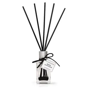 Penjualan Terbaik 30Ml Jerami Alami Matte Aroma Hitam Rumah Kantor Loris Reed Diffuser