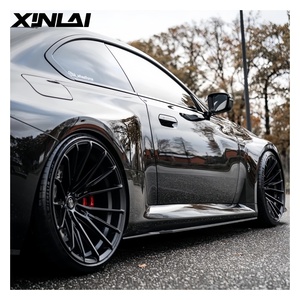 ล้อแม็กซ์ XINLAI รุ่นใหม่ สีดำด้าน ลายหลายก้าน ขอบเว้าลึก ผลิตจากอะลูมิเนียมอัลลอยด์ฟอร์จ ขนาด 18-22 นิ้ว 5x112 5x120 สำหรับรถยนต์หรู - Product Image 2
