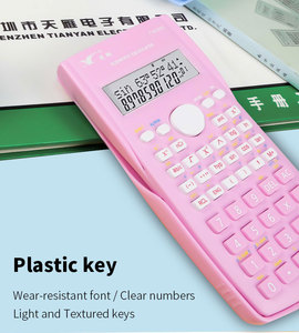 Máy tính Màu mục đích chung Máy tính khoa học lịch Pin 12 máy tính điện tử khoa học - Product Image 4