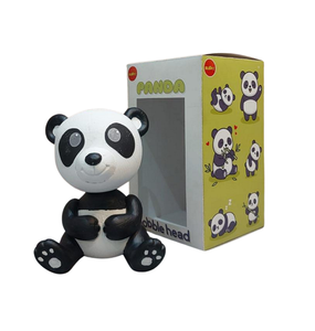ตุ๊กตาหมีแพนด้าแบบโยกหัวน่ารักและขี้เล่น เหมาะสำหรับตกแต่งคอนโซลรถยนต์ สำนักงาน หรือบ้านของคุณ - Product Image 2