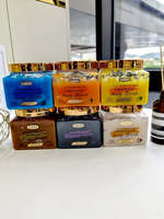 Natuurlijke zeezout bodyscrub met kokosolie VE Exfoliërende dode huidcellen verwijderaar voor anti-veroudering huidverzorgende bodyscrub crème