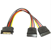 Cable Divisor de Alimentación SENYE SATA/2*SATA para Disco Duro