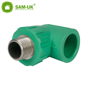 Accesorios de Tuberí<span class=keywords><strong>a</strong></span> de Codo Macho de <span class=keywords><strong>90</strong></span> <span class=keywords><strong>Grados</strong></span> de Plástico PPR <span class=keywords><strong>para</strong></span> Protección Ambiental, Todos los Tipos, Imagen - Product Image 1