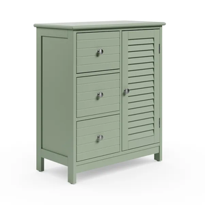 BIEN 3 cassetti e 1 porta in legno armadio <span class=keywords><strong>bagno</strong></span> unità di stoccaggio Premium <span class=keywords><strong>bagno</strong></span> mobili - Product Image 1