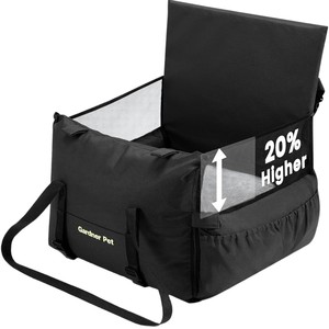 Sièges auto pour chien personnalisés avec ceintures de sécurité réglables, sièges auto pour animaux de compagnie de taille moyenne à grande, sièges auto. - Product Image 5
