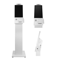 Écran tactile de 15,6 pouces pour borne de commande et de paiement, écran LCD publicitaire, machine POS externe / connexion NFC / caméra