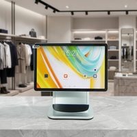 Terminal de point de vente GOODCOM Android 14 avec écran tactile de 10,95 pouces et imprimante 80 mm pour la vente au détail, les restaurants et les magasins de vêtements