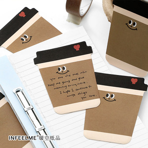 INFEELME Happy Packing <b>Sticky</b> <b>Notes</b> 30 Pieces Cute Food Design For Students And Office Use - Product Image 3