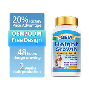 Nuovo Prodotto per Bambini e Adolescenti: Integratore Multivitaminico per la Crescita in Altezza con Vitamina D3+K2, Formula di Supporto alla Salute - Product Image 1