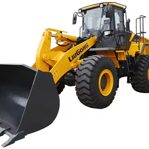 Gran oferta, carretilla elevadora usada Liugong con tracción en las cuatro ruedas con capacidad de carga de 5 toneladas, cargadoras de ruedas grandes y pequeñas para granjas - Product Image 1