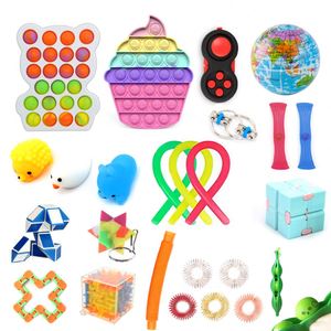 Fast Packaging 0068 Bubble Anti Stress Kit Toys Fidget Spinner Packs Popper Set <b>Pop</b> Cube Phone Case Fidget Toys - Product Image 4