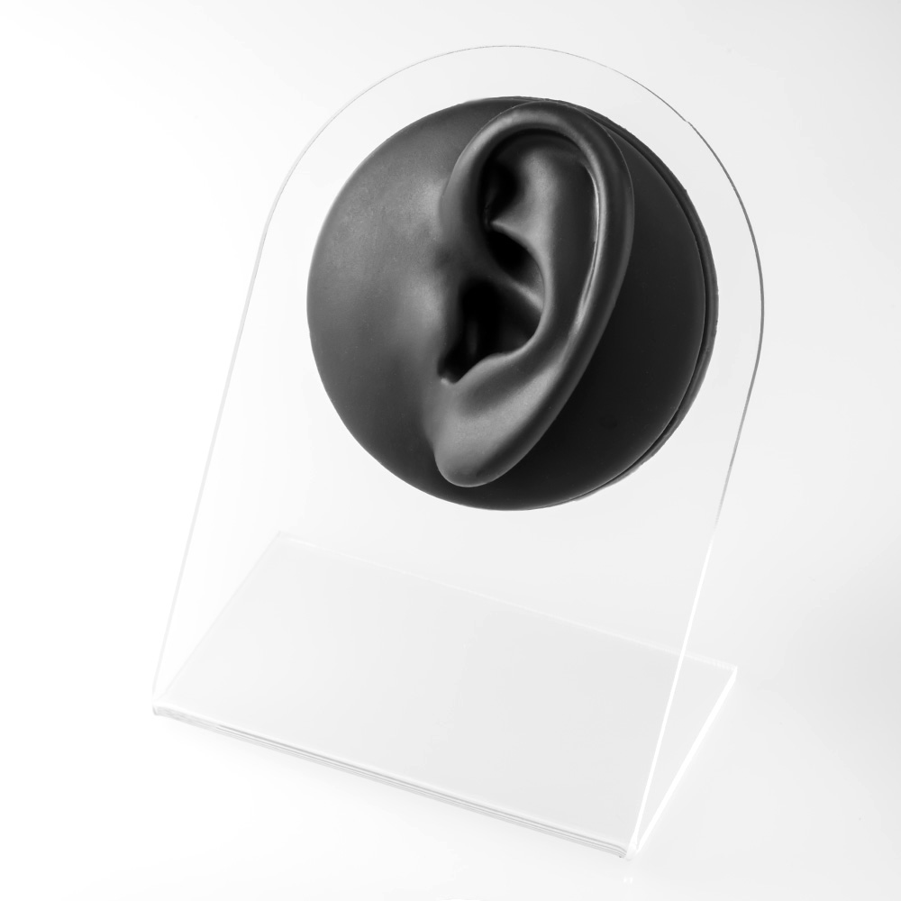 Black left ear(with display stand)