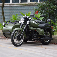 Harley Rebel 250 Cruiser, Économique en carburant, Big Ground Eagle King 400 SM2008-A, Tricycle à side-car chinois, Moto avec plaque d'immatriculation