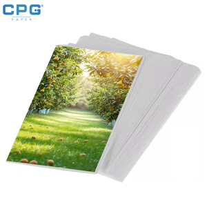Papier photo autocollant brillant 150 g/m² 4R 5R, imperméable et avec support adhésif pour impression d'étiquettes – Vente en gros usine - Product Image 1
