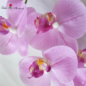 QSLH-H1357ขายส่ง Latex ผีเสื้อ Real Touch Phalaenopsis <span class=keywords><strong>Orchid</strong></span> สำหรับงานแต่งงาน - Product Image 4