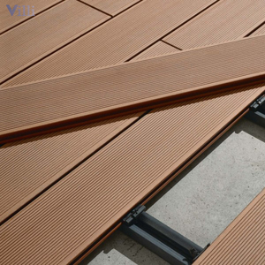 Thực tế ngoài trời chống trượt không thấm nước WPC <span class=keywords><strong>decking</strong></span> nhiều lựa chọn màu sắc hiện đại dọc Gỗ nhựa composite <span class=keywords><strong>decking</strong></span> tùy chọn - Product Image 2