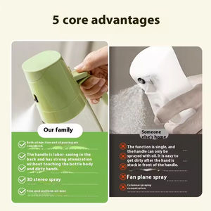 300ml 10oz Glass <strong>Oil</strong> Bottle 2 in 1 Home Kitchen Air Fryer Accessories Olive <strong>Oil</strong> &amp; Vinegar <strong>Spray</strong> Pour <strong>Cooking</strong> Tools - Product Image 4