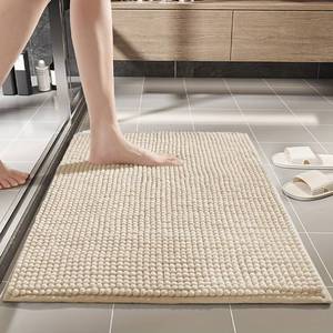 JOY LINE - Tappetino da Bagno 55X110 CM Crema - Product Image 1