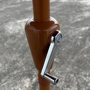 Parapluie de patio à double colonne centrale haut de gamme pour parasol extérieur jardin Villa maison plage balcon <span class=keywords><strong>Camping</strong></span> et Protection solaire - Product Image 4