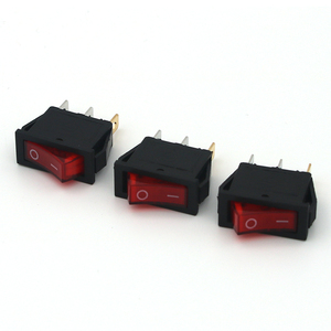 Trong suốt màu đỏ và màu đen chuyển đổi Joystick 220V AC Power Rocker chuyển đổi cho hộ gia đình thiết bị - Product Image 6