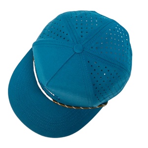 Chất Lượng Cao Tùy Chỉnh Người Đàn Ông Của 5-Bảng Điều Chỉnh Nhanh Chóng Khô Thể Thao Mũ Bóng Chày Không Thấm Nước Oxford Vải Biểu Tượng Snapback Hat Với Dot Mô Hình - Product Image 3