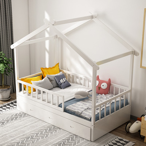 Log Style Pine Solid Wood Children's <strong>Bed</strong> Popsicle <strong>Bed</strong> <strong>Castle</strong> <strong>Bed</strong>