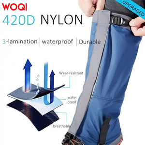 ผ้าพันขา Woqi Outdoor 420d ไนลอน กันน้ำ ระบายอากาศได้ดี สำหรับเดินป่า ปีนเขา ป้องกันน้ำแข็งและหิมะ - Product Image 1