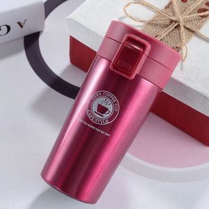 304 Stainless Steel <b>Coffee</b> Cup, Compact Travel Cup, Portable Car Mug 400ml - Product Image 3