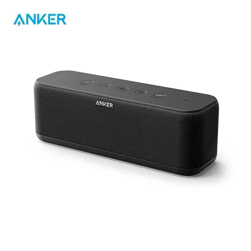 Anker Soundcore Boost BT hoparlör taşınabilir hoparlör ile iyi dengelenmiş ses BassUp, 12H çalma süresi, USB-C IPX7 su geçirmez