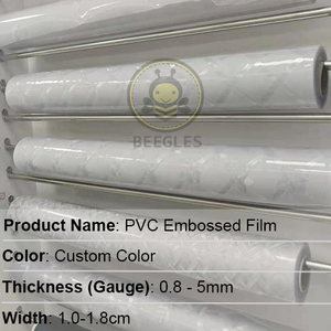 Màng vinyl trong suốt đa độ dày cho rèm cửa bao gồm hàng thủ công và đóng gói tấm mềm dẻo trong 0.10mm 0.20mm 0.30mm - Product Image 6