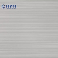 Système de panneaux muraux de douche en marbre moderne Linear Vision, lignes texturées horizontales, étanches, sans joint, pour salle de bain, découpe sur mesure