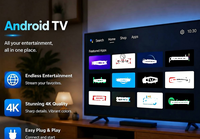 Boîtier TV Android 14 OEM H96 Max 3518B RK3518 avec Wi-Fi double bande 2.4G/5G, lecteur multimédia intelligent 4K, 2 Go/16 Go, pour divertissement à domicile