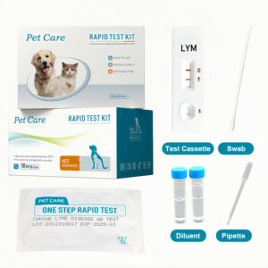 Canino Lyme garrapatas enfermedad (borrellia) Virus LYM kit de prueba rápida perro de diagnóstico - Product Image 1