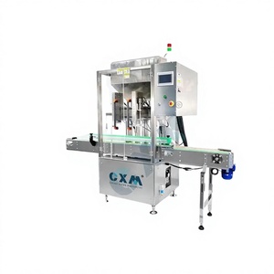 Machine de remplissage automatique à piston servo haute précision CX-GFT, type de suivi, pour liquides, pâtes et miel, destinée aux flacons et pots cosmétiques - Product Image 1