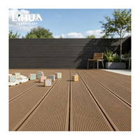 Planches de terrasse WPC de haute qualité, résistantes à l'usure, composites, imperméables, pour l'extérieur, pour le jardin