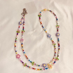 Sp003 điện thoại di động dây Crossbody phong cách dài, có thể mang theo khí chất, pha lê hạt Crossbody chuỗi, thời trang và linh hoạt - Product Image 5