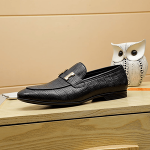 Zapatos Oxford de Piel de Vacuno de Grano Entero con Suela de Látex Espumado, Forro de Tela Suave y Resistente, Aptos para Negocios - Product Image 3