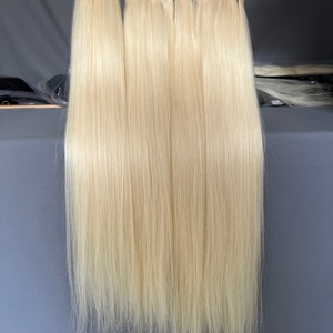 Extensiones de Cabello Virgen Rubio 613 sin Procesar, 12A, Cutícula Alineada, Transparentes para Encaje, 180% de Densidad, Venta al Por Mayor - Product Image 4