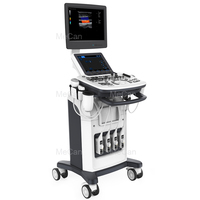 Obgyn Doppler medis, mesin Ultrasound hewan peliharaan pemindai kehamilan dokter hewan Digital 4D USG portabel