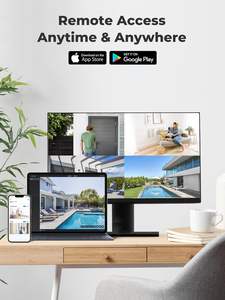 Cámara IP de seguridad REOLINK de 5MP con PoE, detección de personas/vehículos/mascotas, cámara de vigilancia para interiores y exteriores, compatible con Smart Home P320 - Product Image 5