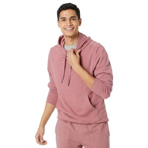 Prix de gros, sweats à capuche pour hommes avec logo personnalisé imprimé, service OEM, faible MOQ, sweats à capuche pour hommes, coupe ajustée - Product Image 1