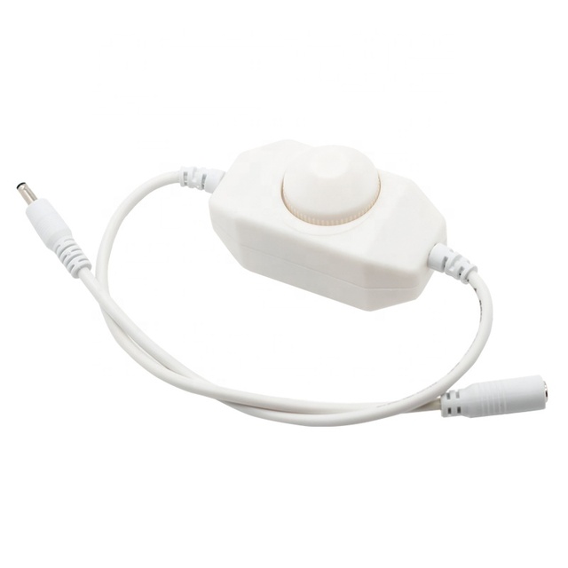 12V 24V LED Light Inline Switch On-Off Rotary Dimmer