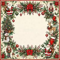 Tapis de Mahjong Américain Multi-Styles en Caoutchouc Antidérapant Motif Noël 4 Joueurs Pliable Écologique pour Jeux de Société de Mahjong