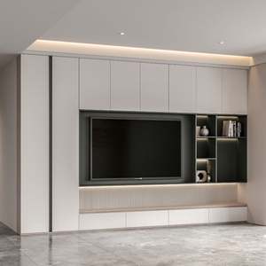Exquisite Contemporary <b>TV</b> <b>Cabinet</b> with High Grade <b>LED</b> Ample Storage and Comfortable Viewing Experience <b>for</b> Hotel Use - Product Image 4