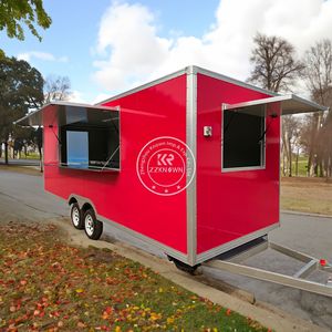 Remolque de Comida Rápida Móvil Personalizado 2025, para Café, Pizza y Otros Alimentos - Product Image 6