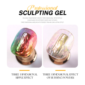 HONEY GIRL Style français OEM Semi-solide épais clair sans essuyage Miroir Chrome <span class=keywords><strong>Gel</strong></span> <span class=keywords><strong>Base</strong></span> <span class=keywords><strong>Top</strong></span> <span class=keywords><strong>Coat</strong></span> en relief 5g 10g 15g <span class=keywords><strong>Gel</strong></span> de modelage - Product Image 3